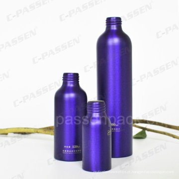 Garrafa de alumínio impresso de luxo para embalagem de loção shampoo (PPC-ACB-008)